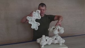 КДПЛ-15  Декорация из биокерамики для морского аквариума