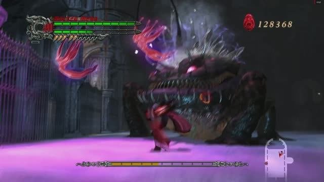 Devil May Cry 4 Special Edition Данте #15 Прохождение Замок Фортуна (Бой с Баалом Большая жаба)