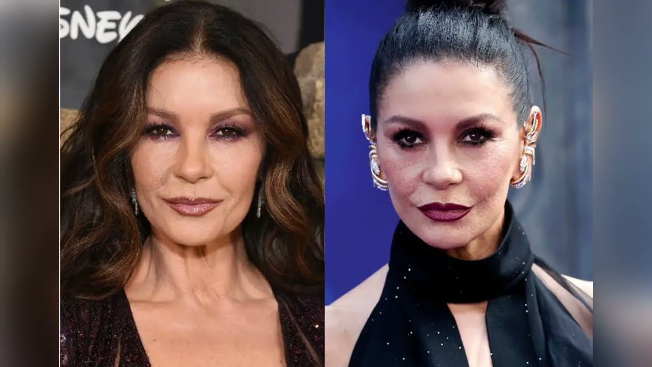 Кэтрин Зета-Джонс изменилась до неузнаваемости! Что с её лицом? смотреть онлайн