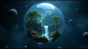 The Glass Biome 🌌 2-Hour Ethereal Ambience ｜ Alien Forest in Space ｜ Bioluminescent Dream Soundscap