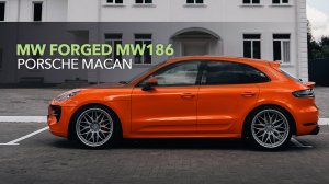Porsche Macan на кованых дисках Megawheel