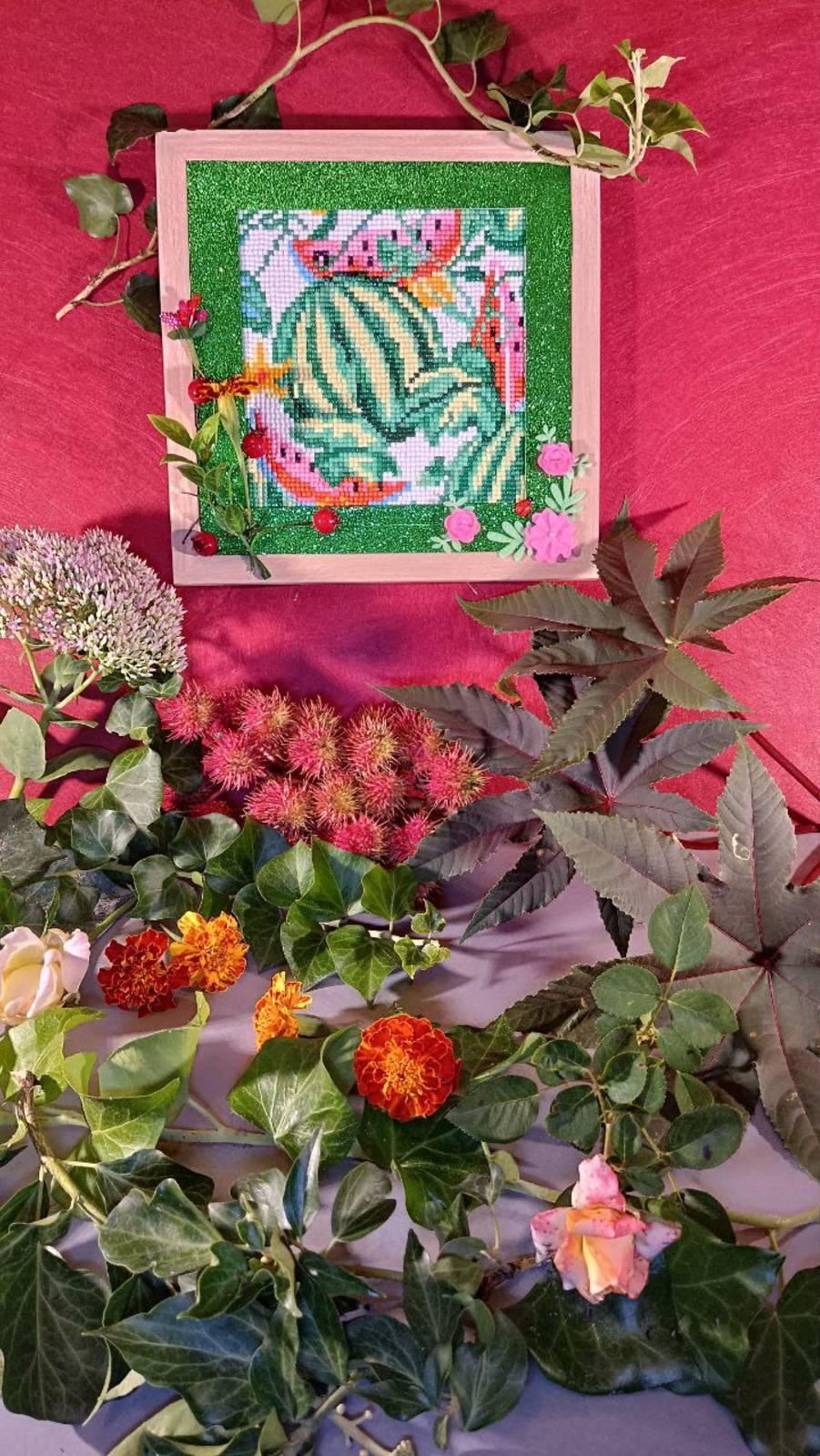 ПРОСТО АЛМАЗНАЯ МОЗАИКА..."АРБУЗ"