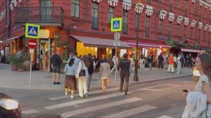 Москва 2025 — прогулка по роскошным улицам столицы 🌆 вечерняя атмосфера и огни большого города