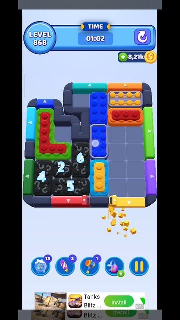 color block 868 смотреть онлайн