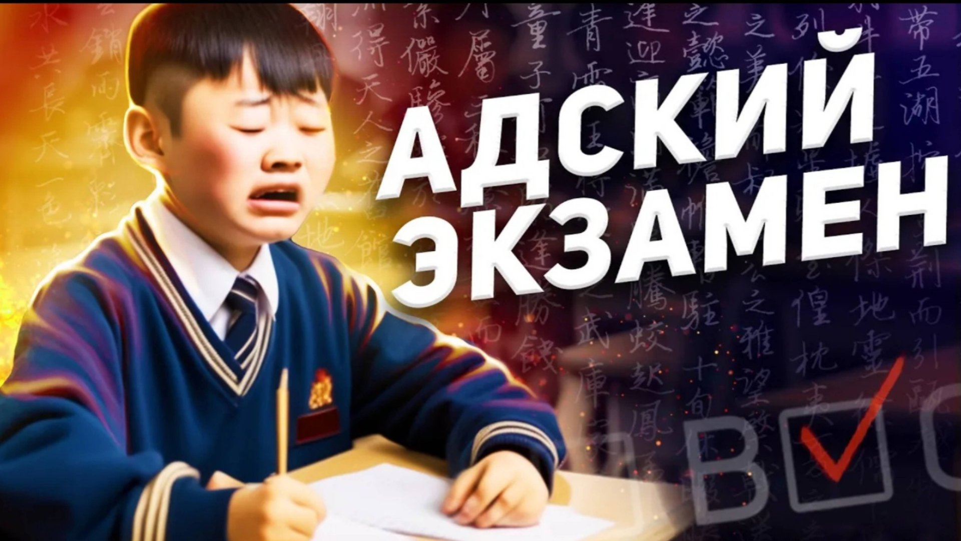 Самый сложный экзамен В КИТАЕ / Гаокао- Китайский ЕГЭ смотреть онлайн