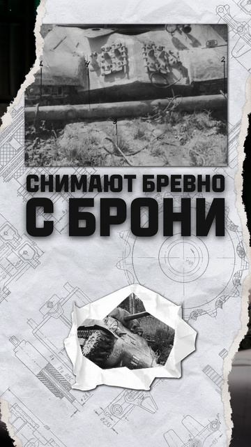 Бревно для танка имеет особое значение #миртанков #shorts #танки #история #бревно