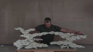 220725 Скейп из биокерамики для морского аквариума