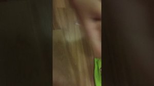 первое моё видео