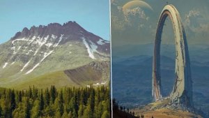 Древний космический корабль покоится в горах Урала