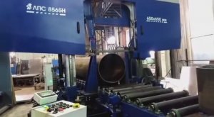 Наклонный ленточнопильный станок модели ЛПС8565Н