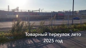 Строительство ВСМ Петербург - Москва: товарный переулок лето 2025 года