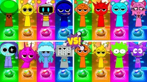 ВСЕ СПРУНКИ МЕГАМИКС 61-64 уровни - Мультики про Спрунке | МУЛЬТФИЛЬМЫ SPRUNKI в Tiles Hop