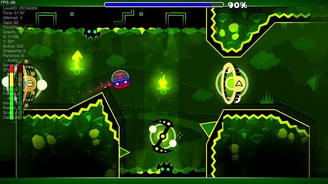 играю в Geometry Dash