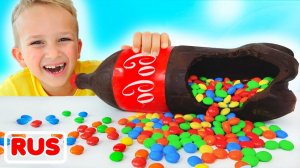 Влад и Ники - самые популярные и веселые видео для детей!