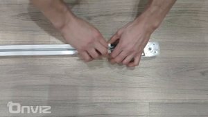 Полный цикл сборки раздвижного электрокарниза