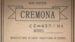 Гитара Cremona CC-430 / na - «Одинокая гармонь» музыка Б. Мокроусова, слова М. Исаковского