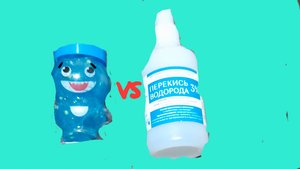 Слаймы против 4 жидкостей и собака Хаска