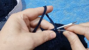 Берет спицами.🧶