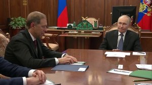 Первый вице-премьер Денис Мантуров доложил Президенту о росте промышленного производства 27 августа