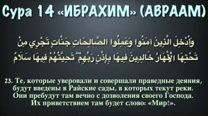 Сура 14 - Ибрахим (Авраам) Мухаммад Люхайдан.
