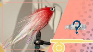 Шумный щучий стример на нахлыстовом офсетнике