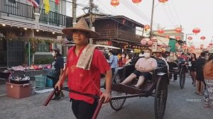 просто 100-летний рынок-ярмарка ч.2 вечер old chak ngaew chinese market ตลาดจีนชากแง้ว