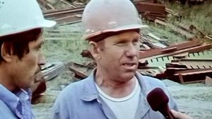 1988 год. Тюмень. Строительство Профсоюзного моста