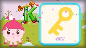 Английский Алфавит с Малышариками учим буквы (I-J-K-L)