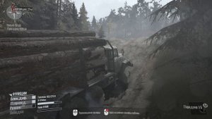 Карта Остров.Первая доставка бревен.Прохождение Spintires  MudRunner # 8
