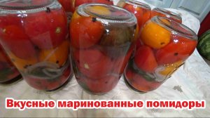 Любимый засол помидоров на зиму