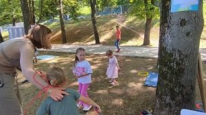 Полюша на своём первом фестивале!