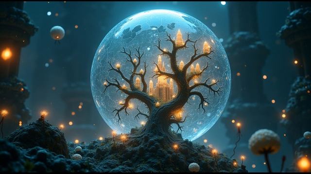 Sanctuary of the Void 🌌 3-Hour Ethereal Ambience ｜ Floating Temple ｜ Cosmic Serenity Soundscape