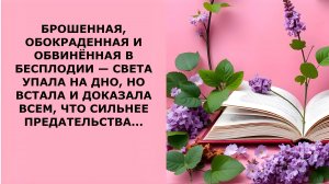 Истории из жизни. СВЕТА УПАЛА НА ДНО НО ВСТАЛА Аудио рассказы, Жизненные истории слушать