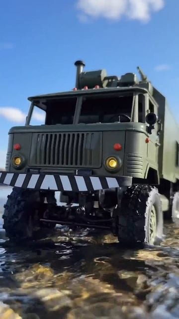 Радиоуправляемый грузовик внедорожник Газ 66 WPLB-24 / WPLB-24-6, сайт cars-kids.com смотреть онлайн