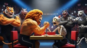 КОШКА ВЫИГРАЛА ЧЕМПИОНАТ ПО АРМРЕСТЛИНГУ! История, которая растопит любое сердце!