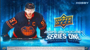 Брейк по коллекции 2024/25 Upper Deck Series 1 Hockey Blaster Box (11/20)