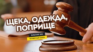#180 Щека, одежда, поприще - Алексей Осокин - Библия 365 (4 сезон)