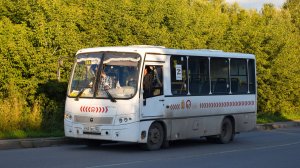 Автобус ПАЗ-320302-22 "Вектор" (Е 421 ВС 122). Покатушки по Новоалтайску.