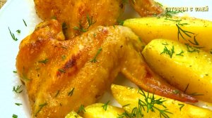 Всегда БЕСПРОИГРЫШНЫЙ РЕЦЕПТ ужина 2 в 1. ВОТ что я готовлю, если дома есть курица и картошка