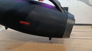 обзор топовой колонки от УРАЛ. БУМБОКС ТТ М6 + КАРАОКЕ звук!!!