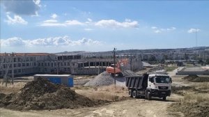Керчь. Строительство новой дороги 27.08.25