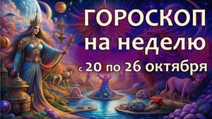 Гороскоп на неделю с 20 по 26 октября 2025 года