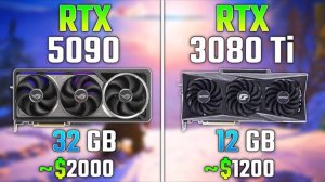 RTX 5090 vs RTX 3080 Ti | Test in 7 Games
