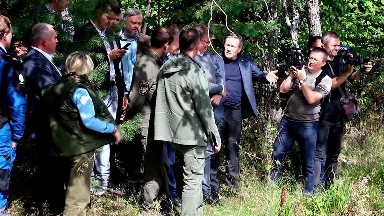 Дмитрий Патрушев посетил территорию бывшего целлюлозно-бумажного комбината на Байкале