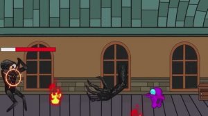 AMONG US  ПРОТИВ  Roblox Doors .