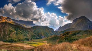 Звук ветра и пение сверчков в горах КБР