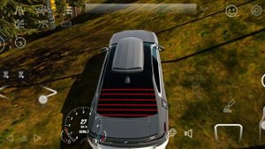 Car Parking. BMW 760i езда по горам.