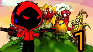 Проходим пародию на Растения против Зомби. #1 Zombie Harvest защита Западной заставы (часть 1).