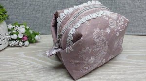 Косметичка-бочонок, которую сошьет даже новичок!
