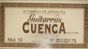 Гитара Cuenca 10 кедр массив - The Shadow Of Your Smile